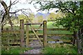 Gate for field path to Elterwater in LA22 9HN