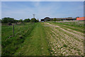 Path by Trinity Hall Farm in CB7 5NR