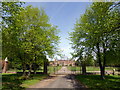 Gates at Kentwell Hall in CO10 9BA