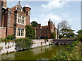 Moat and Bridge at Kentwell Hall in CO10 9BA