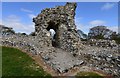 Castle Acre: The curtain wall in PE32 2AS