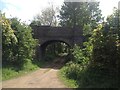 Bridge for Weedon to Leamington Spa branch line in Dodford