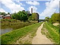 View Along Towpath Towards Bridge No 32B in L40 5SU