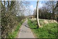 Foot and cycle path, Pyemore Road in DT6 5PH