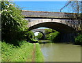 Two railway bridges crossing the Oxford Canal in CV21 4DS