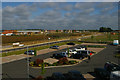 View north-west out of the Premier Inn, Oxford Road, Bicester in OX26 1BT