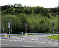 Junction near Tyllwyn, Ebbw Vale in Ebbw Vale South Community