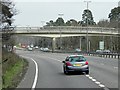 Footbridge over Portsmouth Road at Ockham Common in GU23 6PY