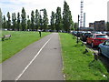 Wormwood Scrubs car park, cycle track, stadium in W12 0HJ