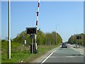 Level crossing for railway crossing the A483 in SY10 9RL
