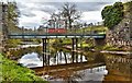 Road and rail bridge, Trallong in LD3 8HF