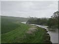 Looking east from Bridge 122 Woodborough Field Bridge in SN9 5PL