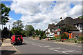 Postman in Birchwood Road in BR7 6RA