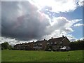 Sky above Longshaw Close, Middlecroft, Staveley in S43 3LZ