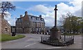 War Memorial and Hotel, Archiestown in AB38 7QR