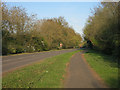Cycle path by St Neots Road in CB23 7PH