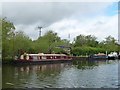 Footbridge, south bank, River Avon, above Kelston Lock in BS31 3AA