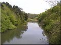 Water as seen from Bridge into Stackpole Centre in SA71 5DE