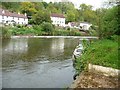 Hanham weir, River Avon in BS15 3NJ