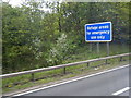 Sign west of Junction 5 on the M42 in B93 9AU