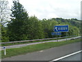 M40 southbound exit slip at Junction 6 in OX49 5TL
