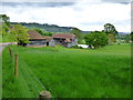 Dorking: Park Farm: buildings and pond in RH5 4EB