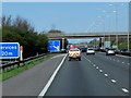Westbound M4 near Eton in SL1 9JB