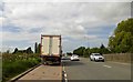 Busy layby on the A614 Howden in DN14 7DY