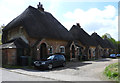 Thatched cottages, Leverton in RG17 0EP