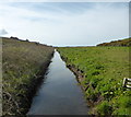 Looking south along Pow Beck in St Bees