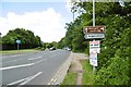 Bournemouth, golf course road sign in BH7 6RE
