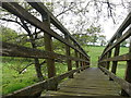 Footbridge Across the River Axe in EX13 7LP