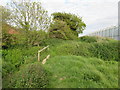 Footbridge with hand rail in Almodington