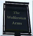 Sign for the Wolferstan Arms, Shuttington in B79 0EA