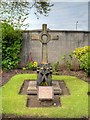 Cross in Church Garden in WA10 3PW