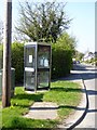 Telephone box, Willington Corner in CW6 0NB