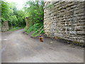 Ex railway bridge Batley Lane near Pleasley in NG19 7QA