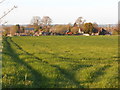 Field, and houses on Haste Hill Road, Boughton Monchelsea (2) in ME15 0BD