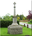 The war memorial in Seething in NR15 1DL
