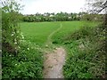 Public footpath to Seend Cleeve in SN12 6QD
