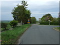 Road junction, Morham Loanhead in EH41 4LH