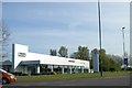 Audi dealer, Ellesmere Road roundabout, Shrewsbury in SY1 3RR