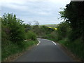 Sharp bend in the road, Mill Bridge in East Lothian