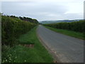 Minor road approaching Grangemuir in EH42 1TA