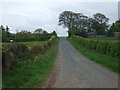 Minor road towards Pitcox in EH42 1TE