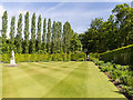 Formal gardens at Anglesey Abbey in CB25 9ET