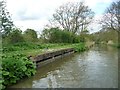 Overflow weir, west of Woodway Bridge in SN10 3NP