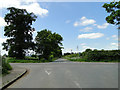 Mill Road junction from East End Road in CO7 6UT