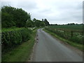 Minor road towards Market Bosworth  in CV13 0PB