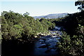 River Tummel from the old Wade Bridge in PH16 5NU